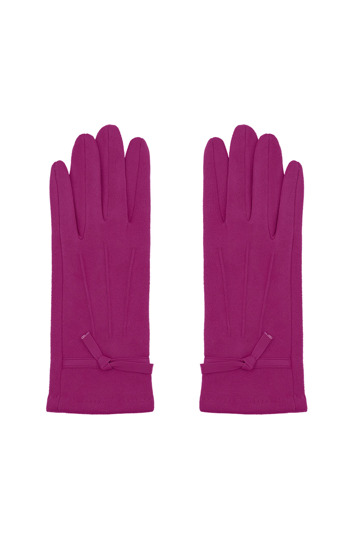Chic ribbon gloves h5