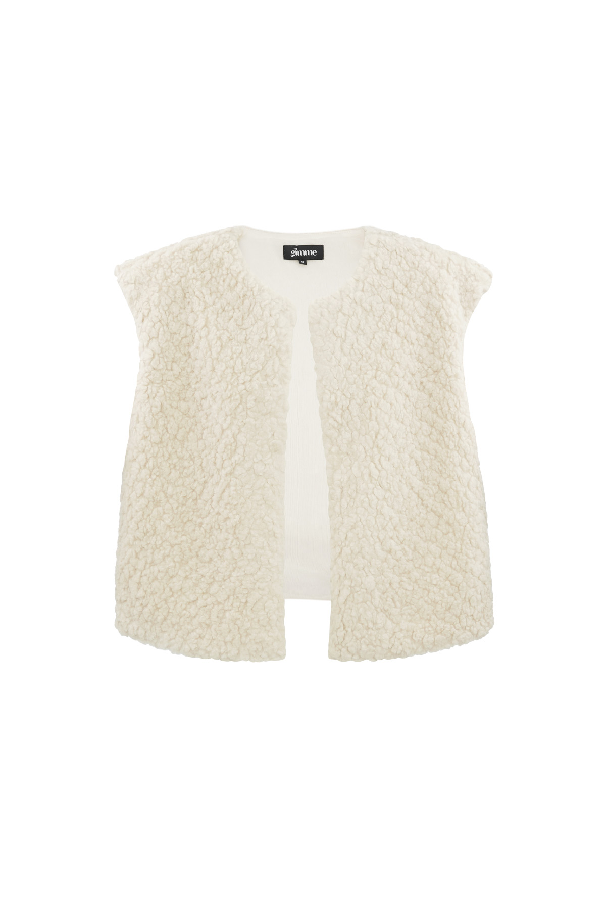 Woven Polyester Fiber Women's Vest Casual Solid Color Fall/Winter