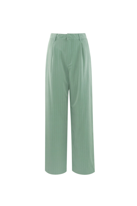 Gewebte Gerade Hose Elegante Streifen 2