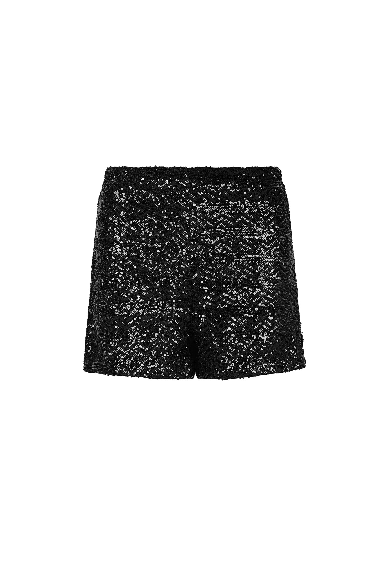 Polyester Women's Shorts Sparkle Finish 2