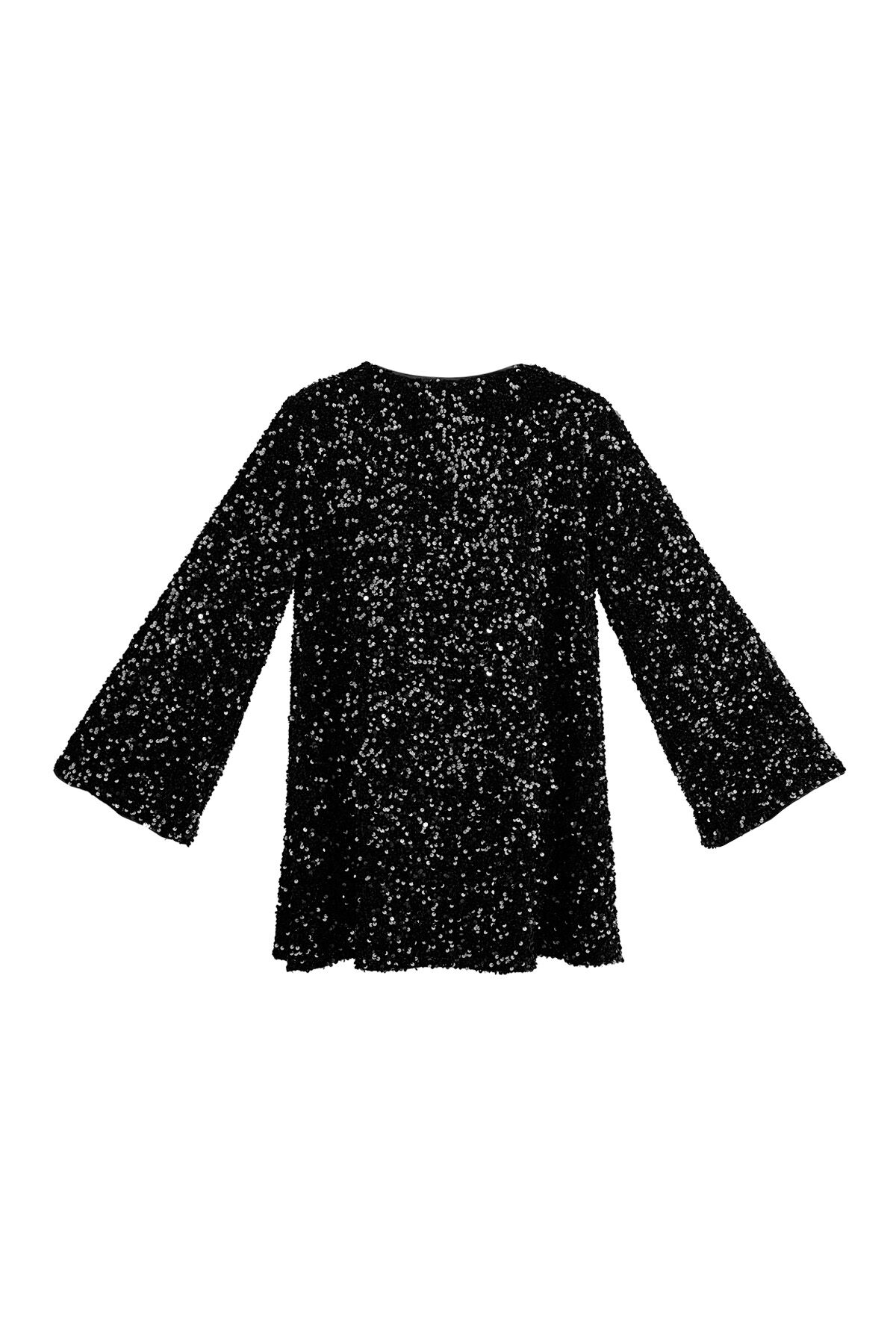 Vestido Mini Mujer en Poliéster Tejido Texturizado Detalle de Lazo h5 