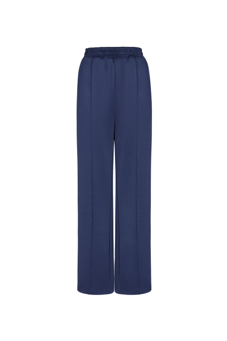 Geweven Vrouwen Rechte Broek Sporty Hartpatroon 2