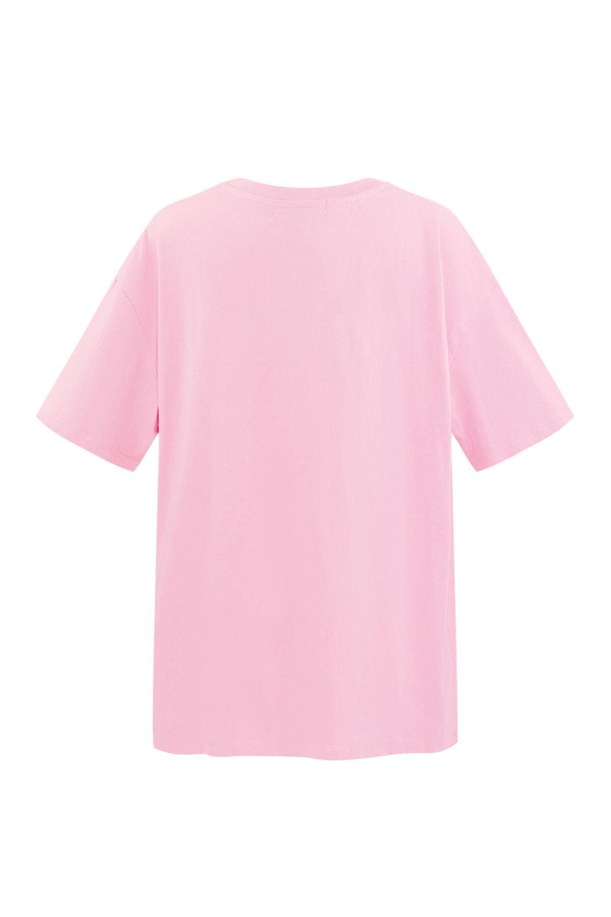 Cotton Women's T-shirt Oversized Mon Cheri Print h5Picture7
