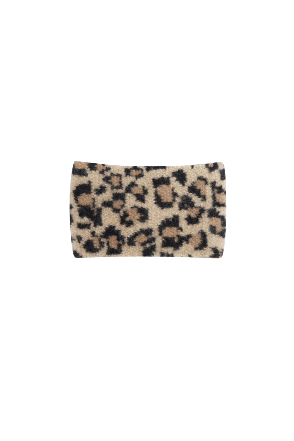 Diadema de invierno con estampado de leopardo h5 