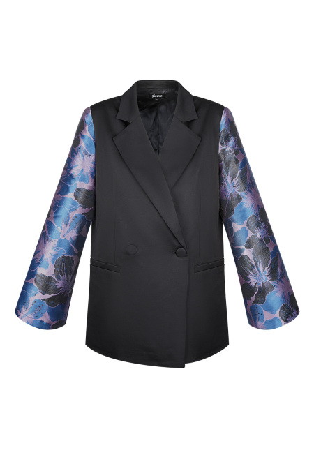 Polyester Women's Suit Set Floral Sleeve Design 2