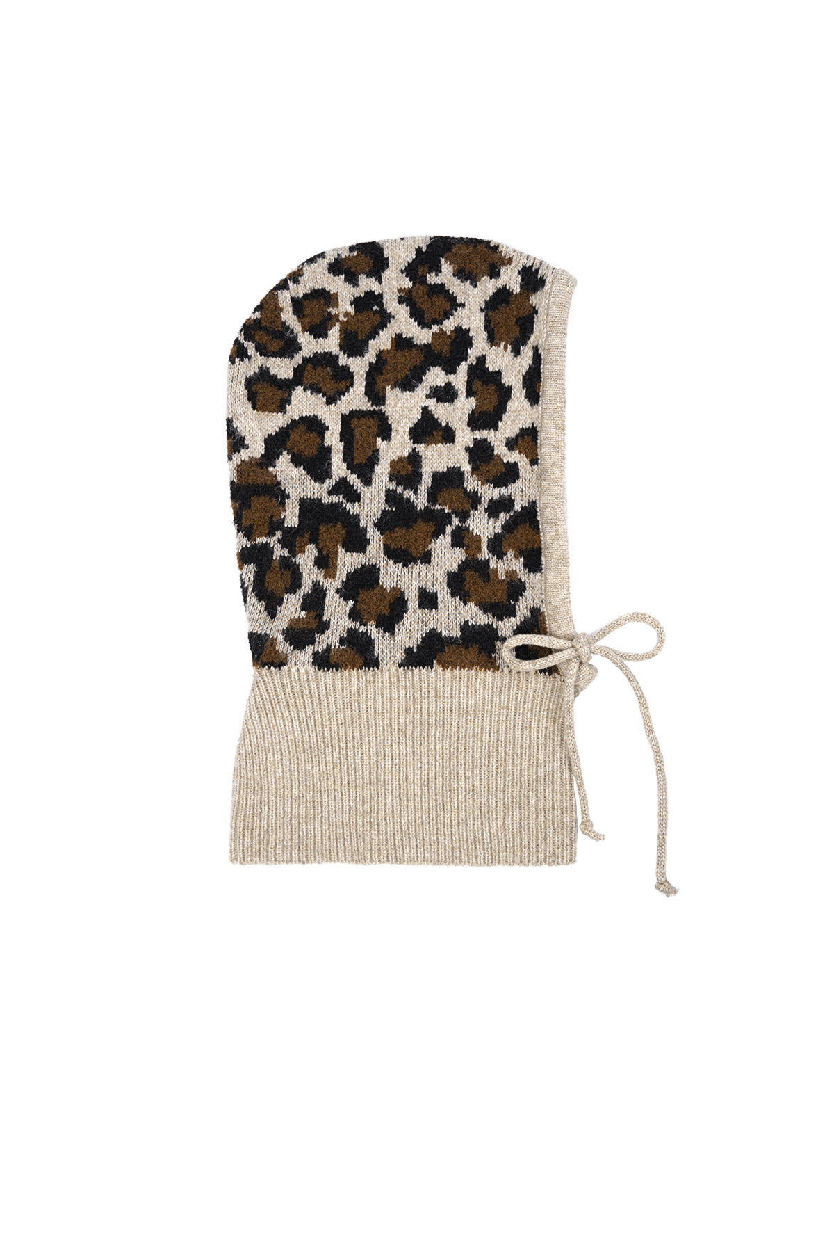 Leopard print balaclava 2