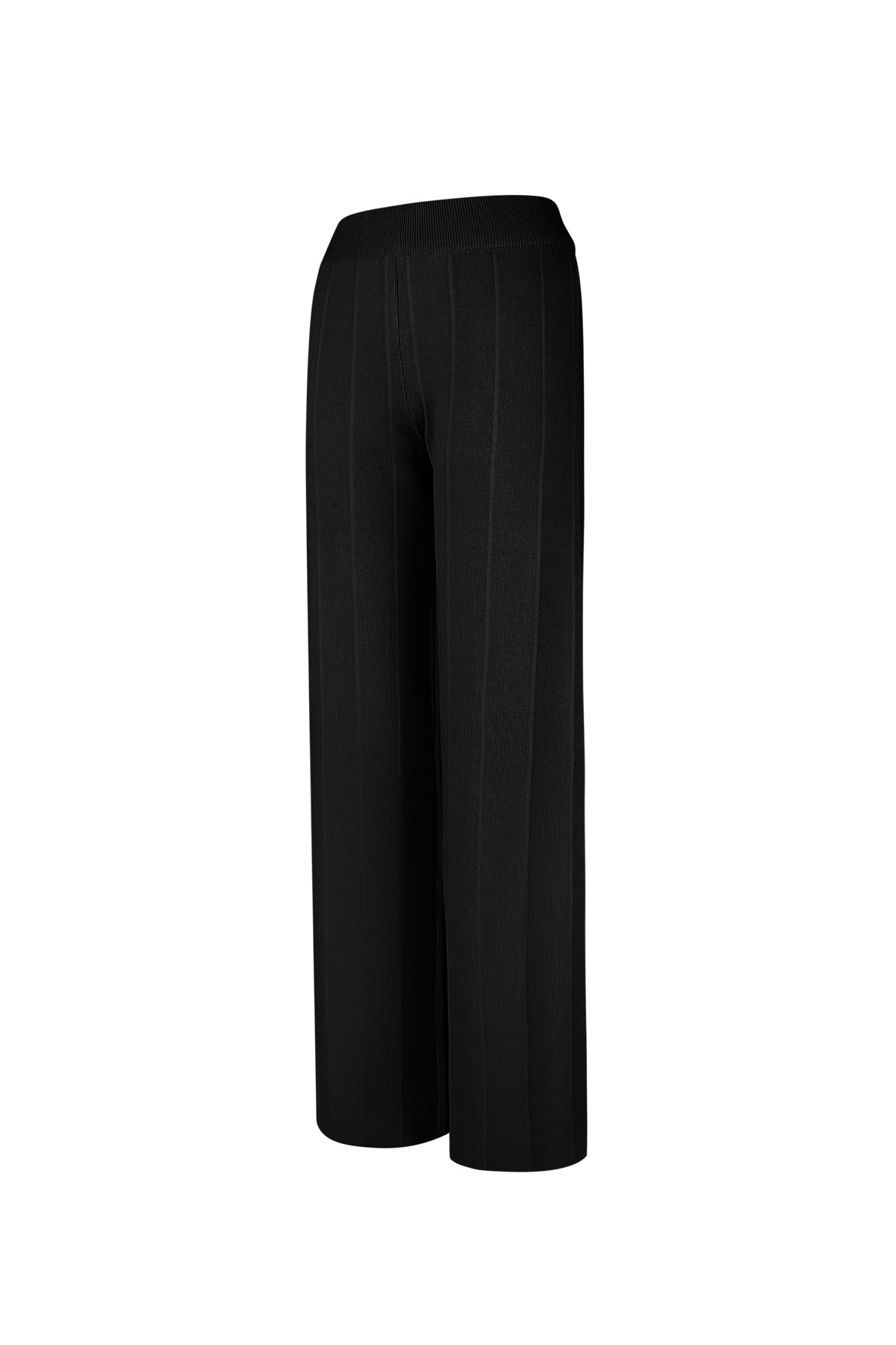 Viscosa Donna Pantaloni Larghi Conservativo Colore Puro Immagine7
