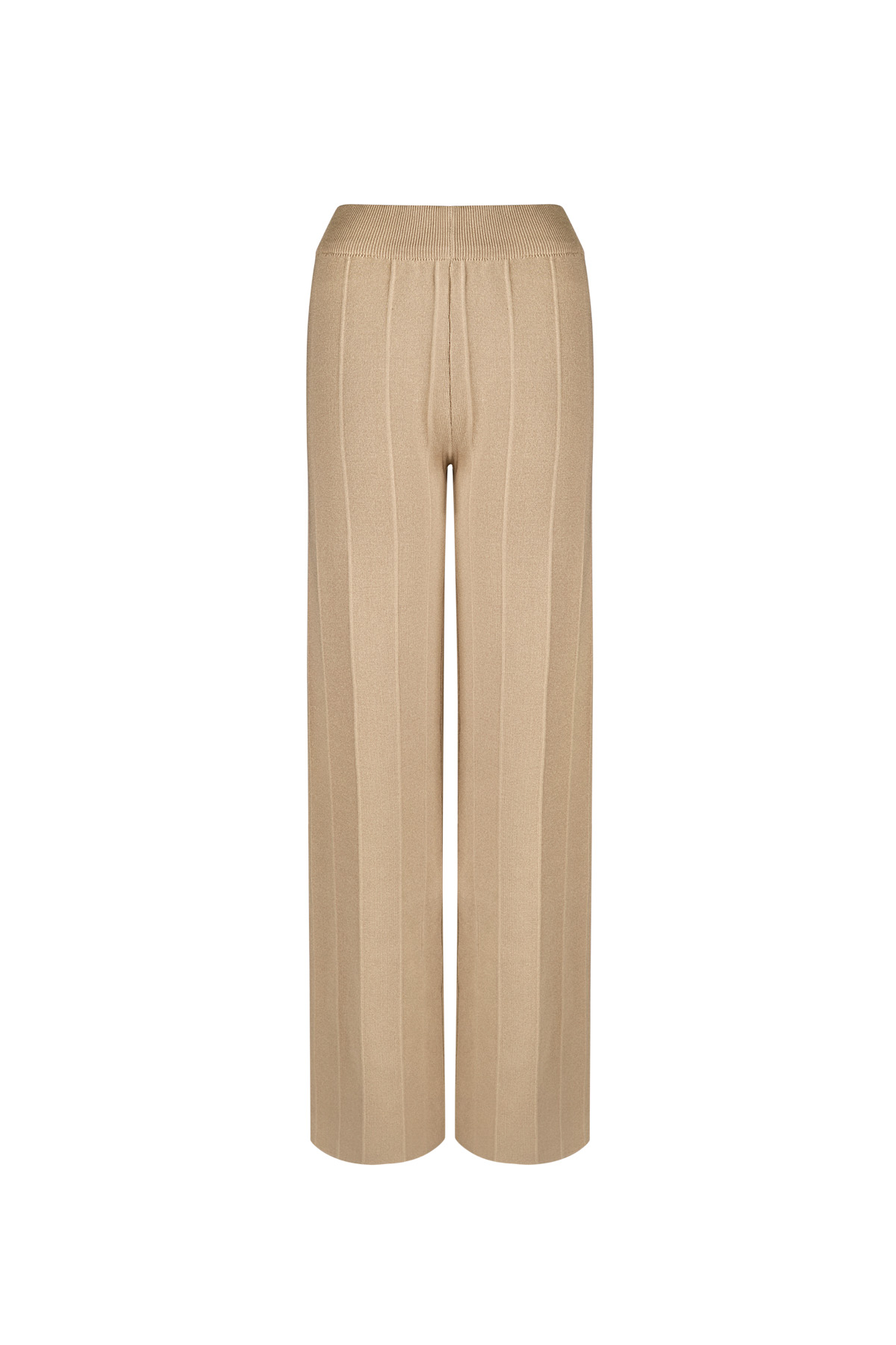 Viscosa Donna Pantaloni Larghi Conservativo Colore Puro h5 