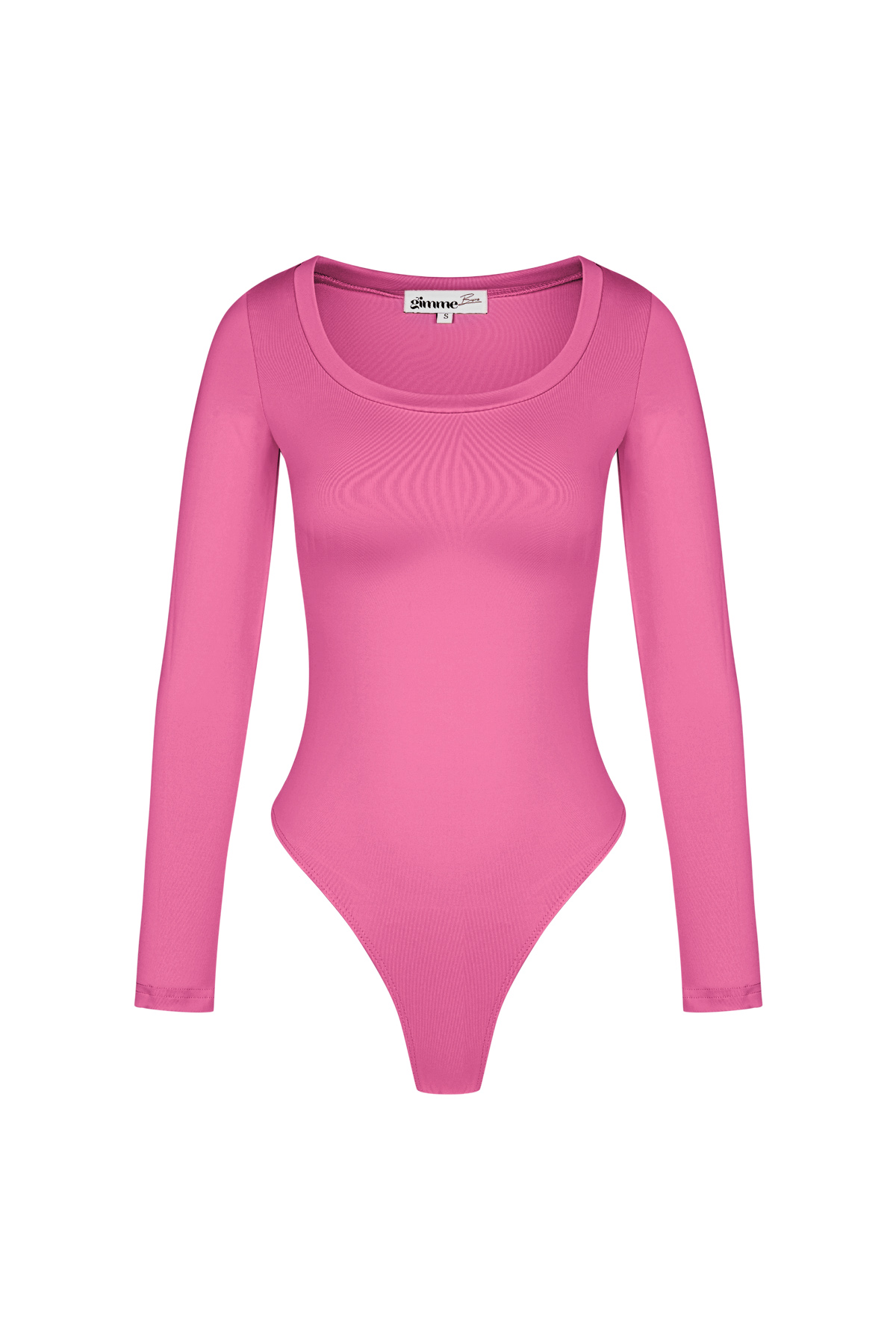 Polyester Vrouwen Lange Mouw Bodysuit Hoge Stretch Passend 2