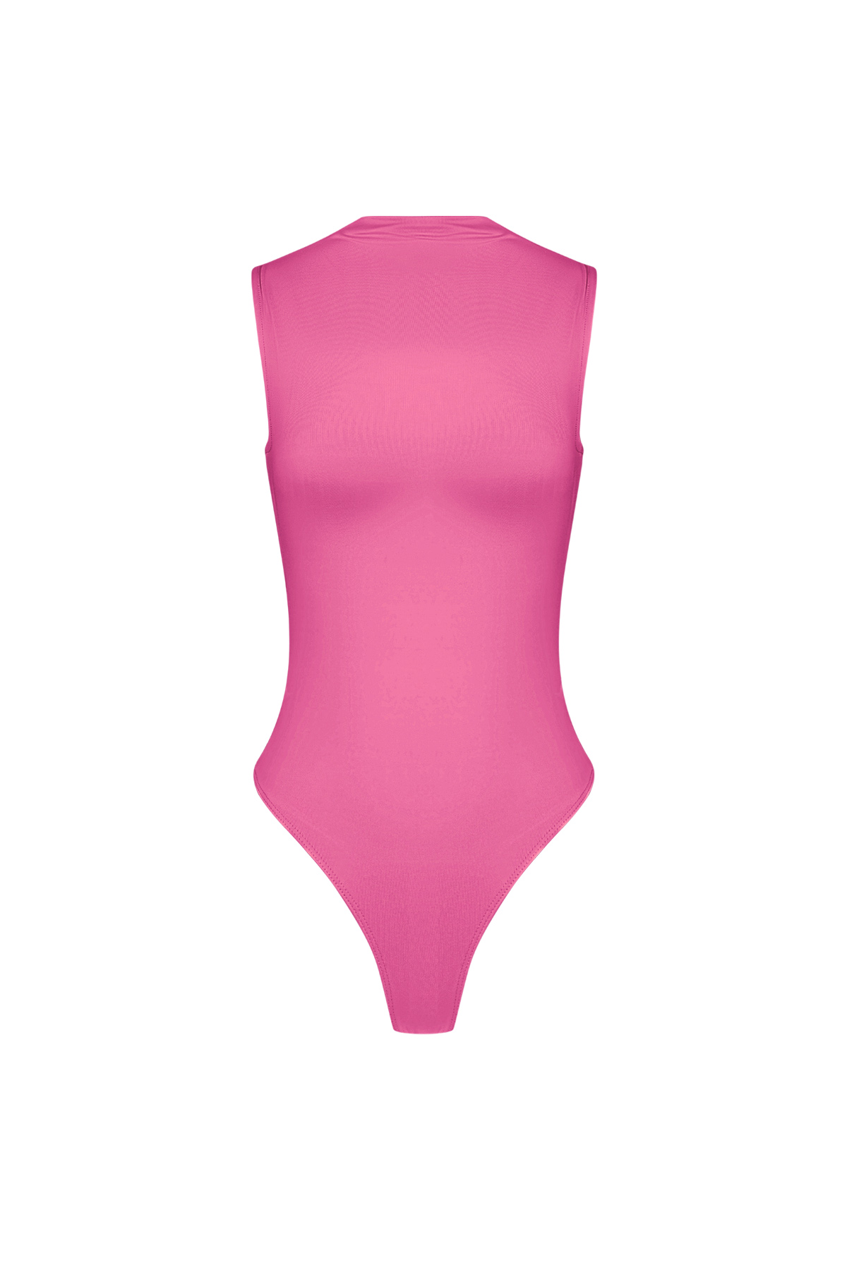 Tessuto Elastico Body Donna Collo Alto Design Minimalista 