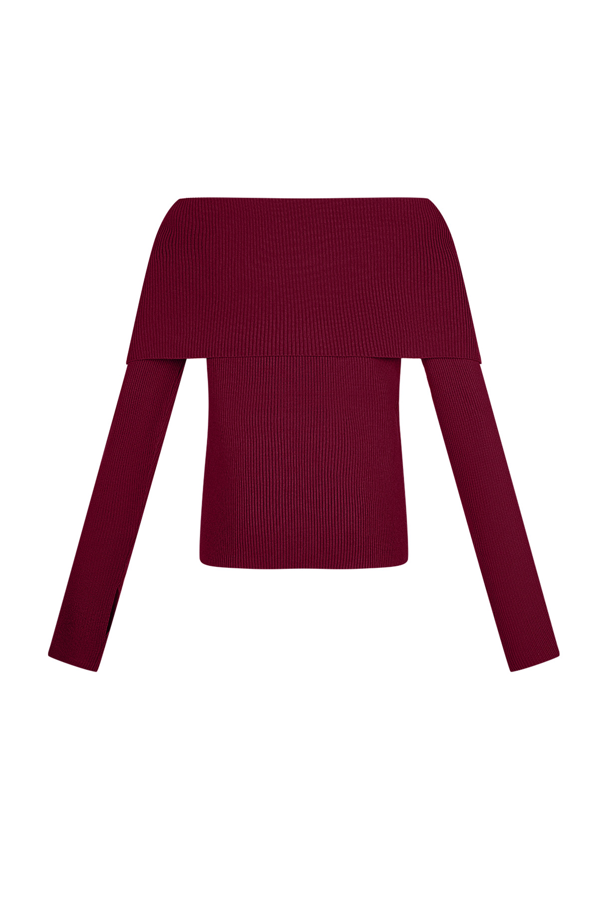 Viscose Knit Sweater Women's Off-Shoulder Design Comfortable Fit h5 Picture12