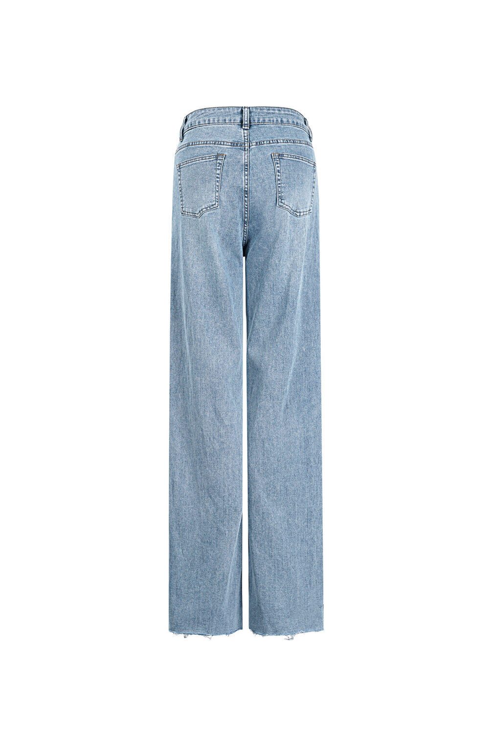 Cotton Woven Women's Straight Leg Pants Casual Solid Color h5Picture5