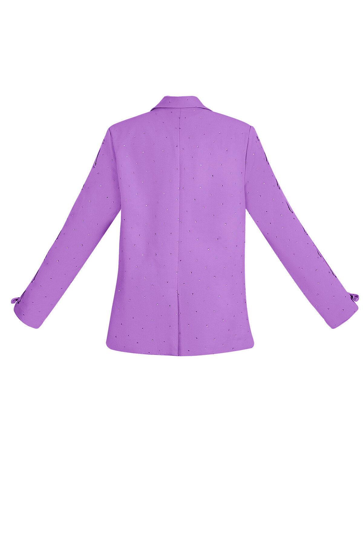 Polyester Women's Blazer Set Lace-Up Sleeve Design Picture3