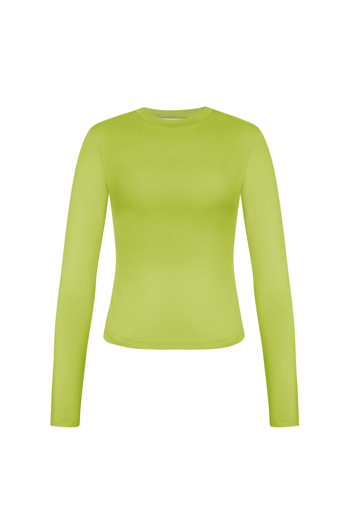Polyester Women's Long Sleeve Top Bodycon Fit h5