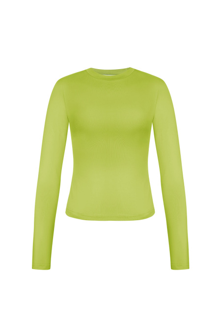 Polyester Women's Long Sleeve Top Bodycon Fit 2