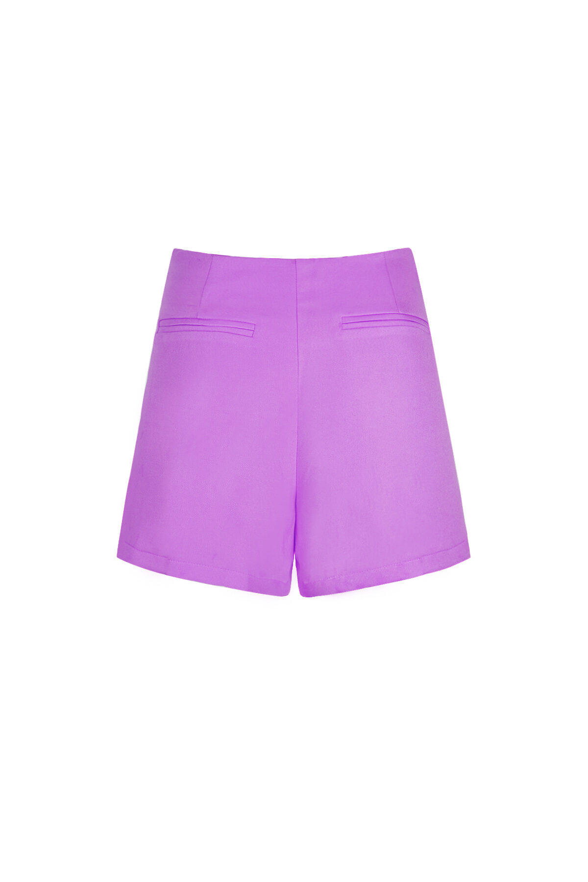 Polyester Vrouwen Minirok Solide Kleur Stretch Fit h5 Afbeelding5