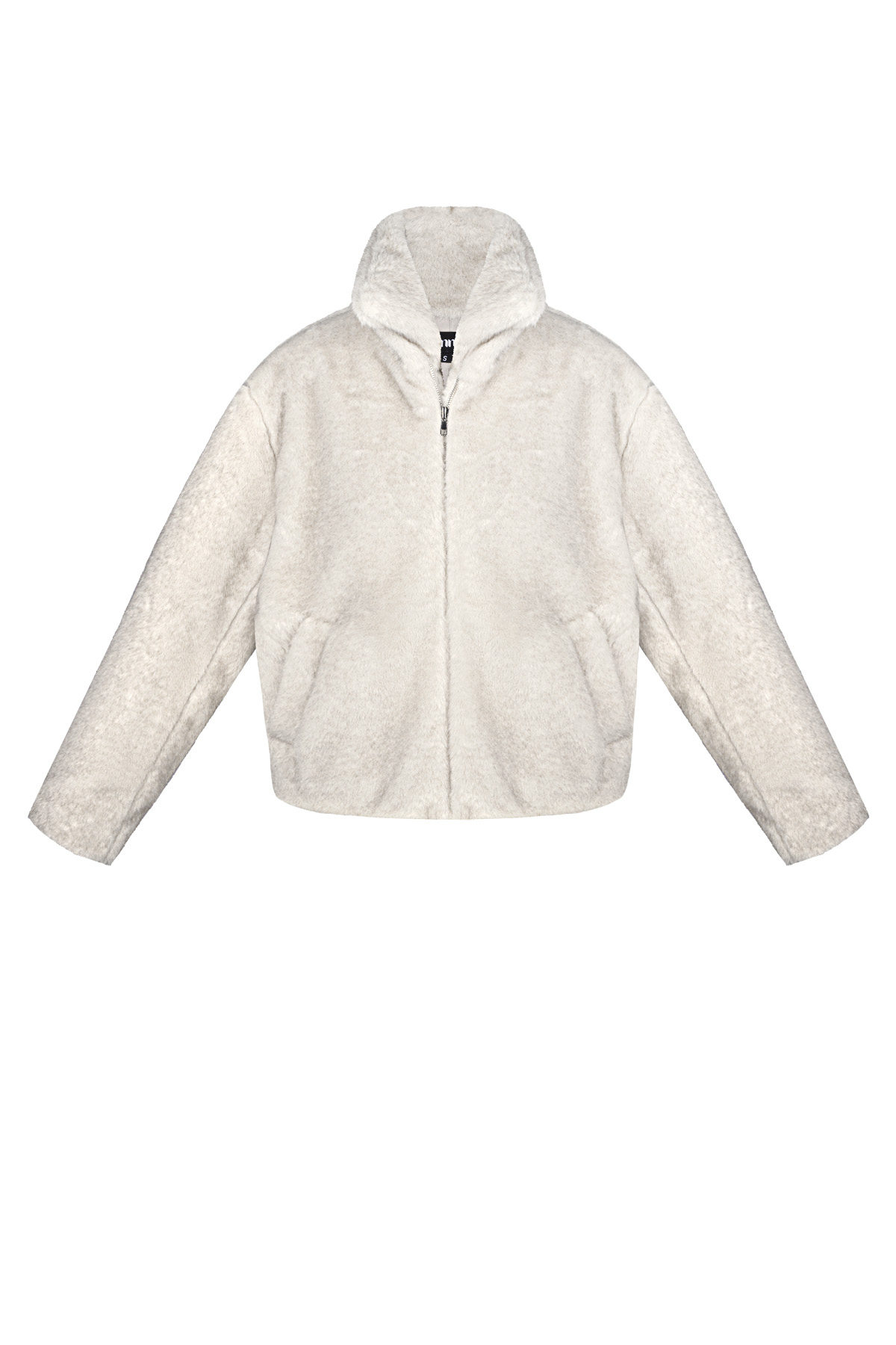 Polyester Women's Faux Fur Jacket Cozy Oversized 2