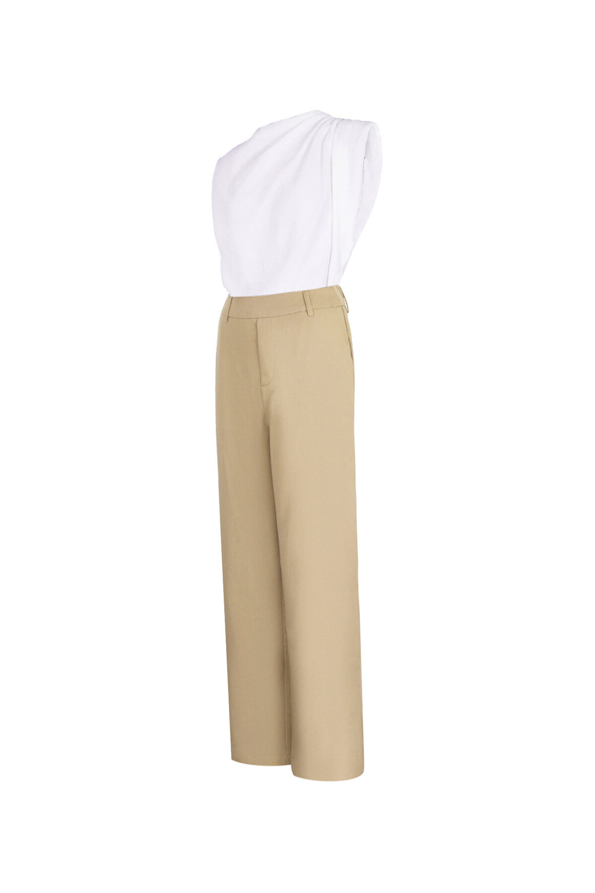 Cotton Blend Women's Wide Leg Bodysuit Spring/Summer Comfort Fit h5 Picture5