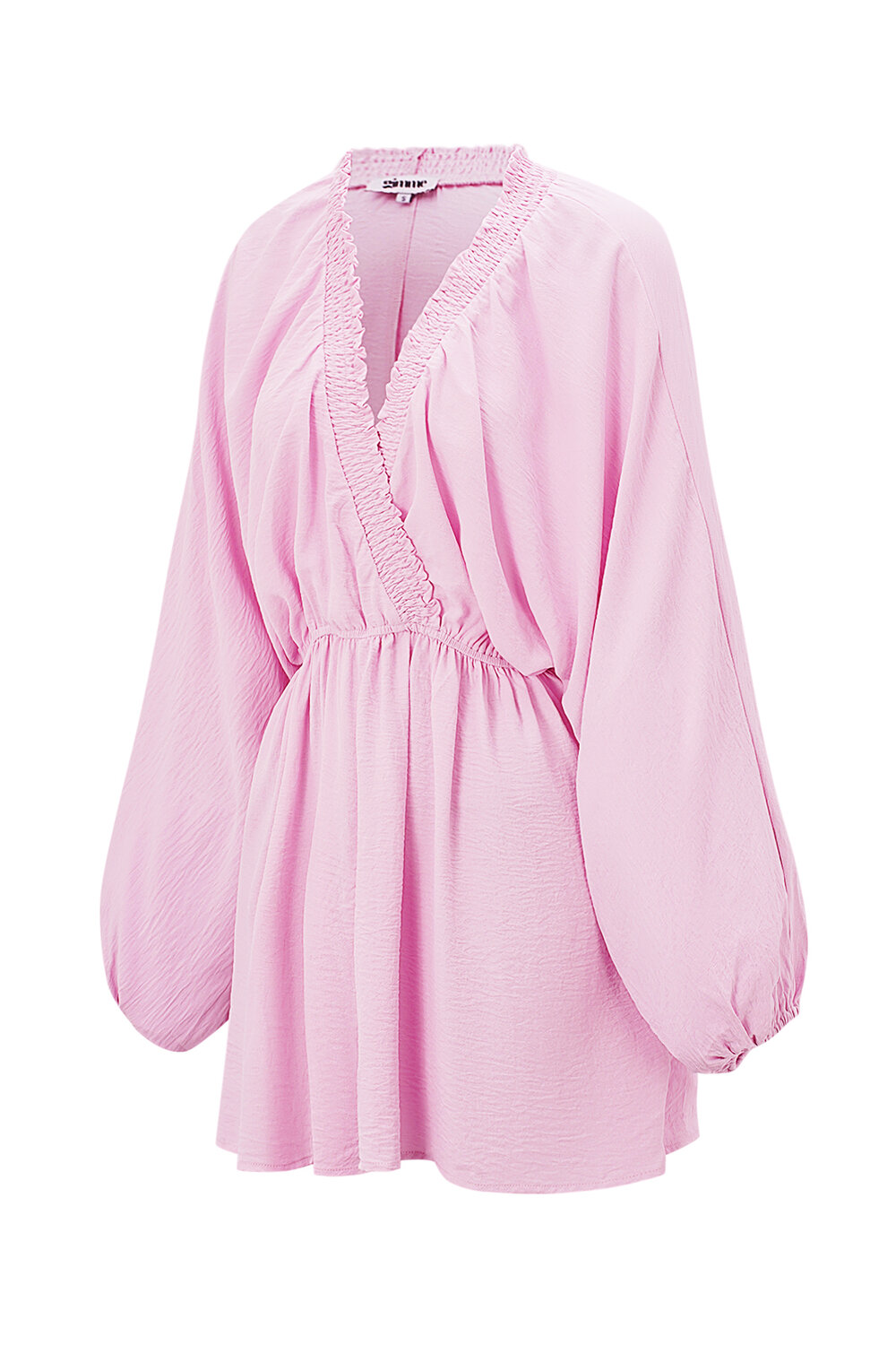 Polyester Fiber (Polyester) Mini Dresses Solid Color Casual Spring/Summer Clothes h5Picture5