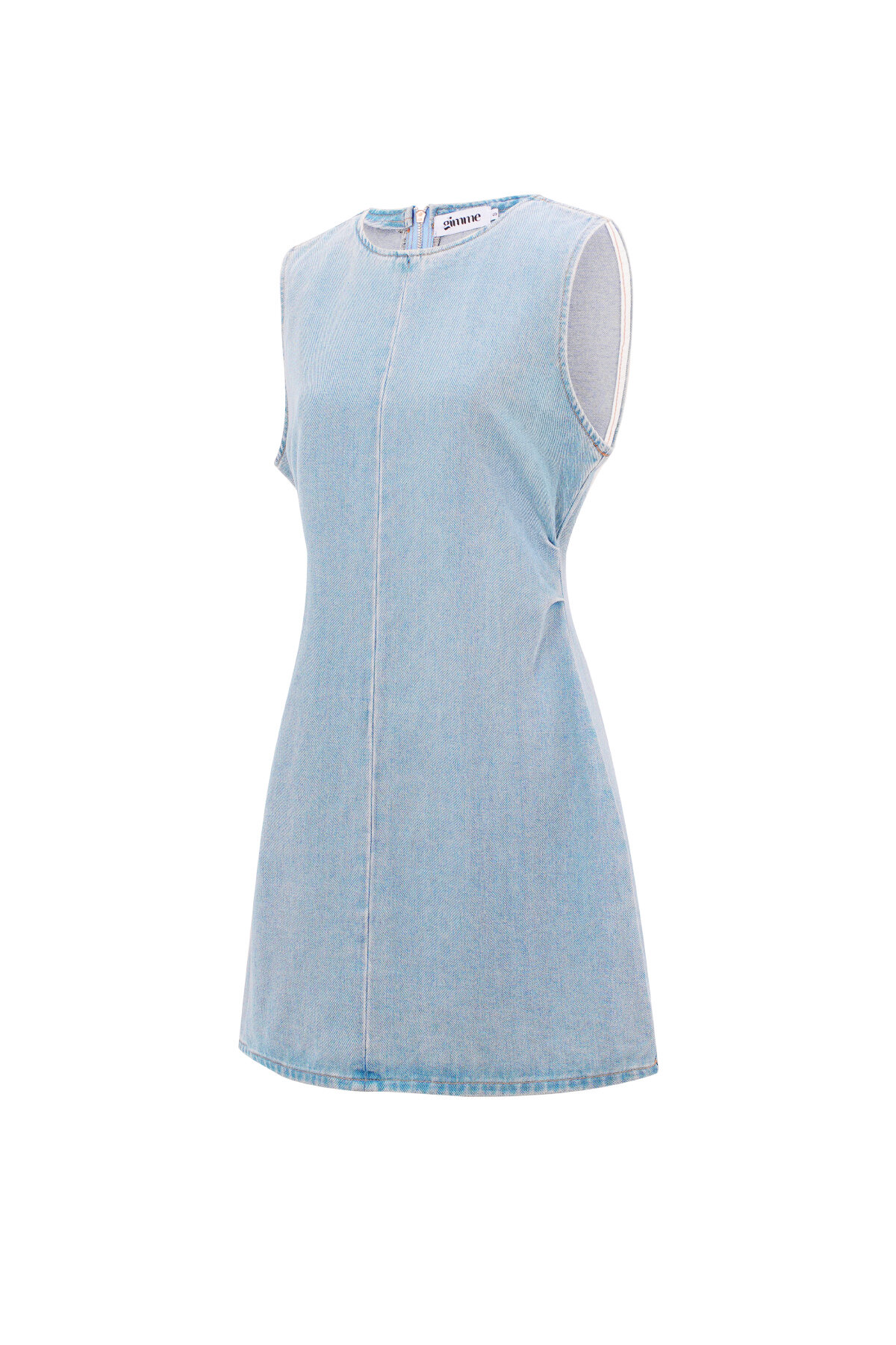 Cotton Women's Mini Dress Sleeveless Bodycon Picture10