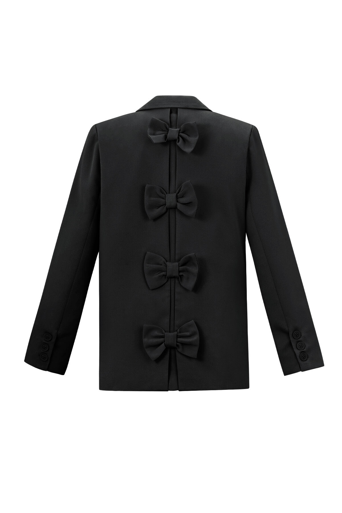 Polyester Women's Suit Set Tailored Bow Detail Picture12