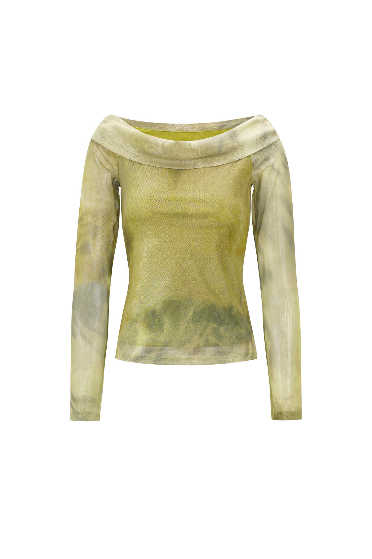 Gewebter Polyester Damen Langarm Oberteil Elegantes Einfarbig Frühling/Sommer 2