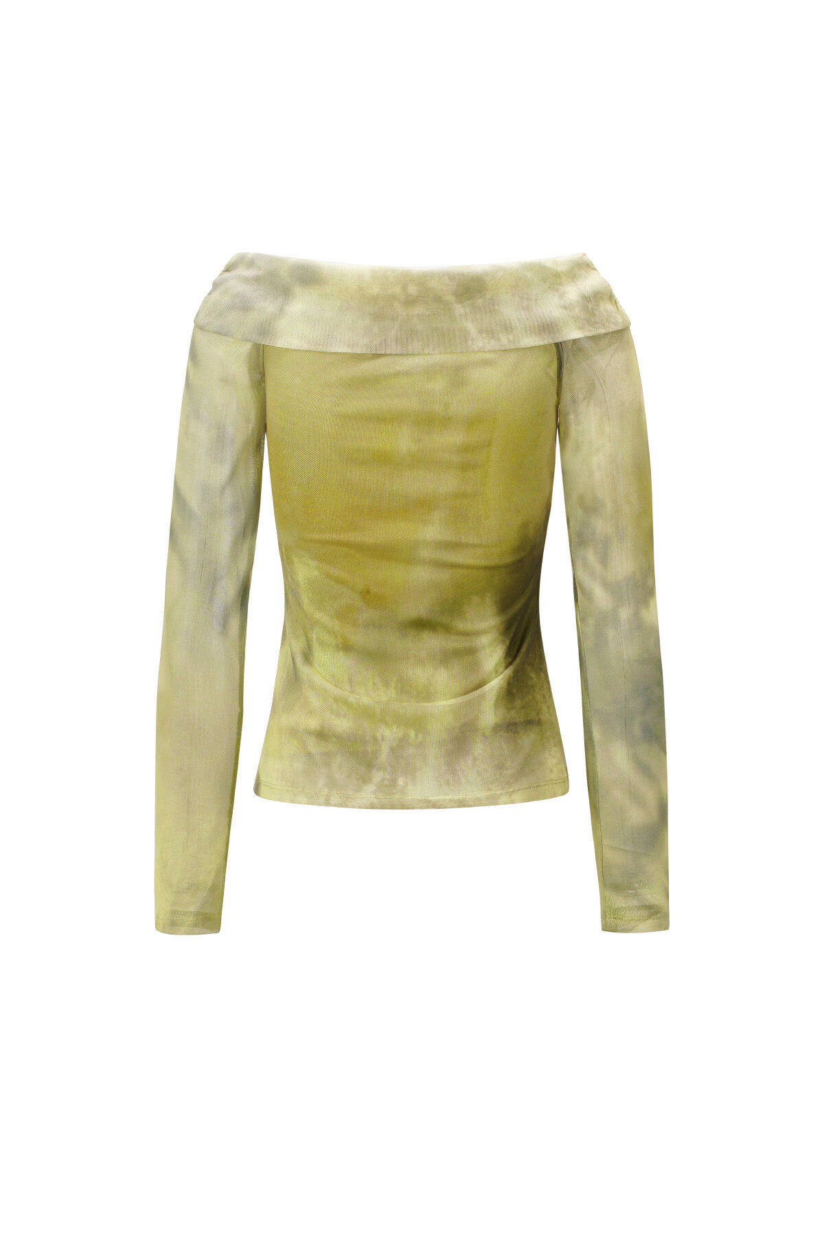 Woven Polyester Women's Long Sleeve Top Elegant Solid Color Spring/Summer h5 Picture3