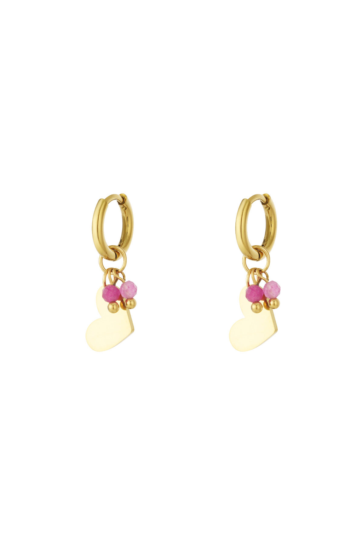 Mini heart Earrings h5