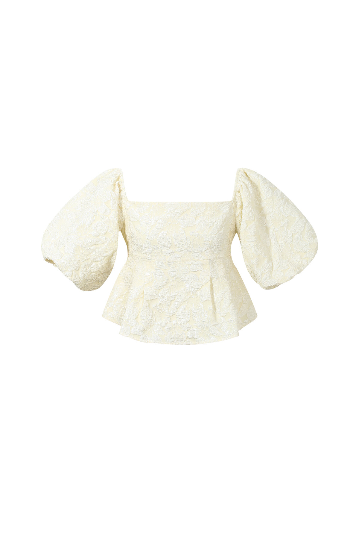 textured puff sleeve top h5 Picture11