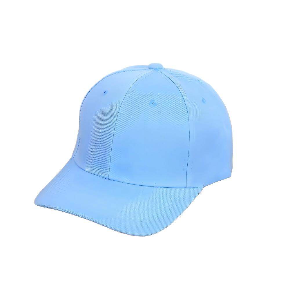 Simple Orange Fabric Unisex Hats Picture3