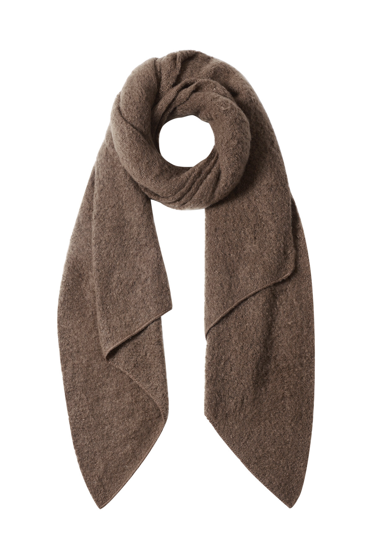 Morbida sciarpa invernale corallo Polyester 2