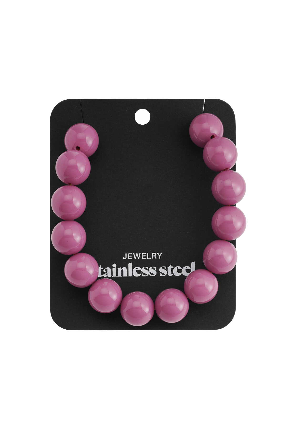 Necklace with large beads h5 Picture8