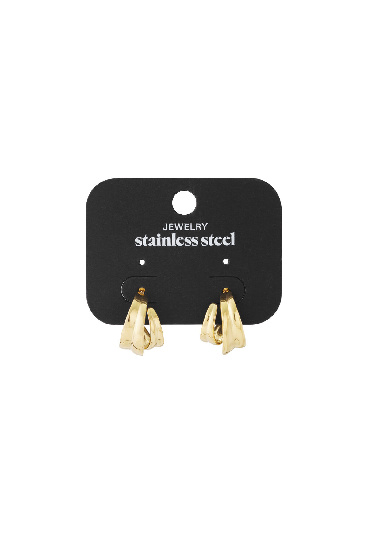Polished loop earrings h5 Picture6