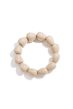 Bracelet with chunky heart beads h5 Picture2