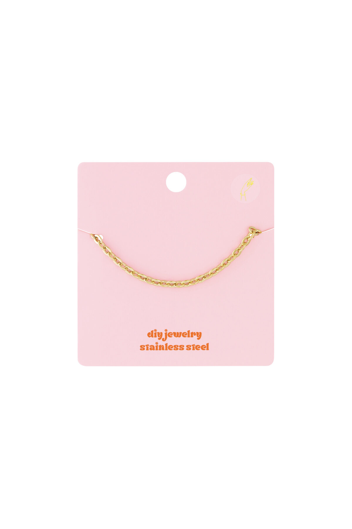 Stainless Steel Chain Bracelets Chain DIY Daily Simple Series Women's jewelry Picture4