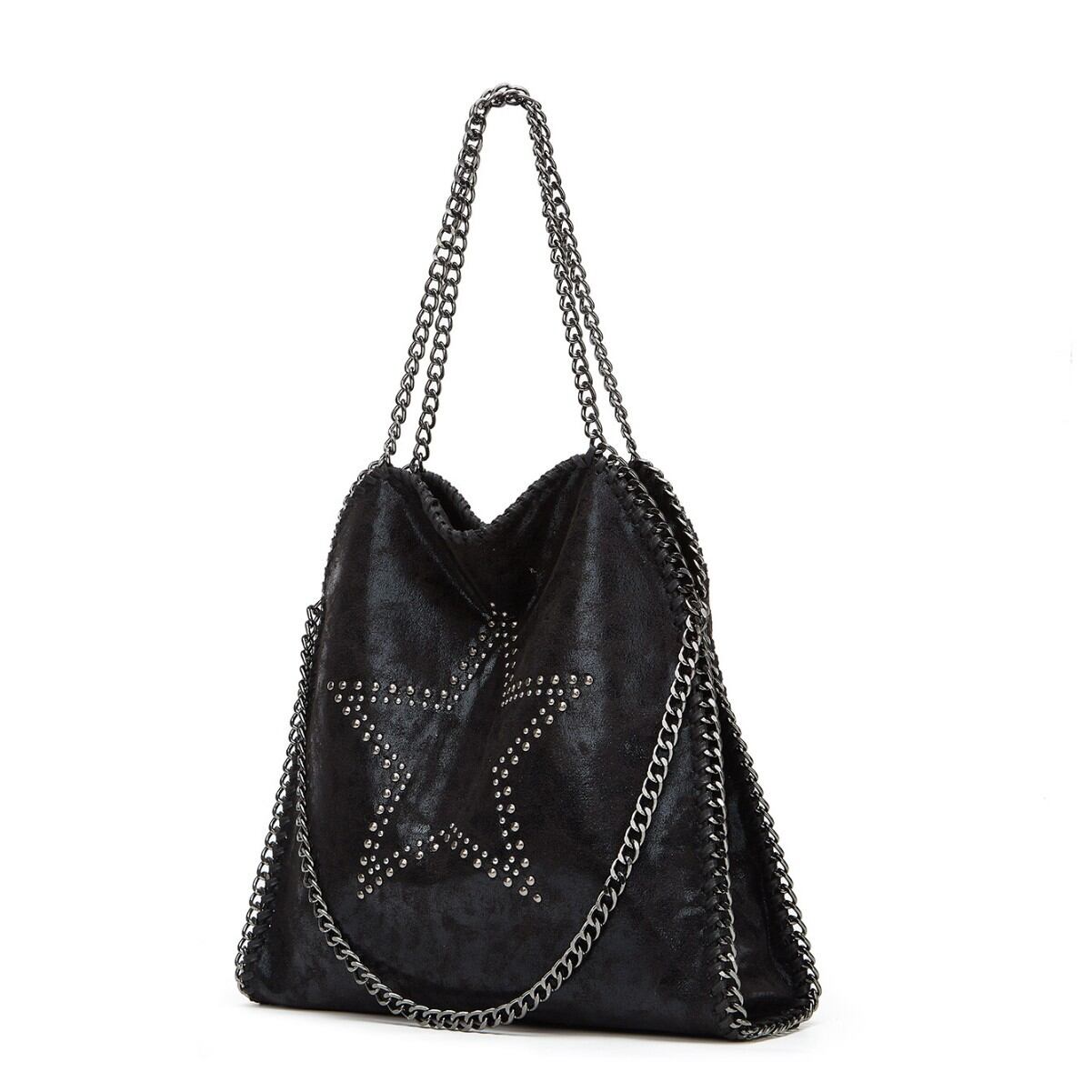 1 Piece Modern Rivet Star PU Women's Tote Bags h5 