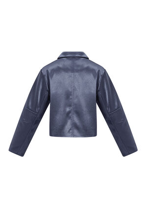Woven Polyester Fiber Women's Jacket Casual Fall/Winter Solid Color h5 Picture3