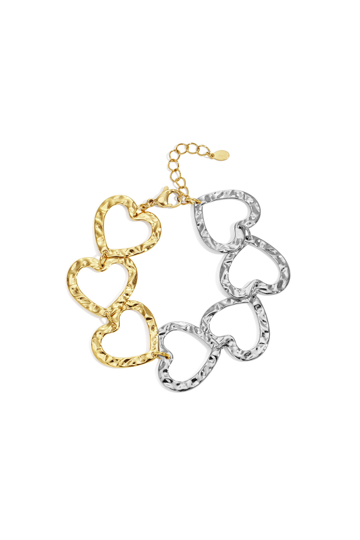 Stainless Steel Chain Bracelets Heart Casual Daily Simple Series Women's jewelry h5 