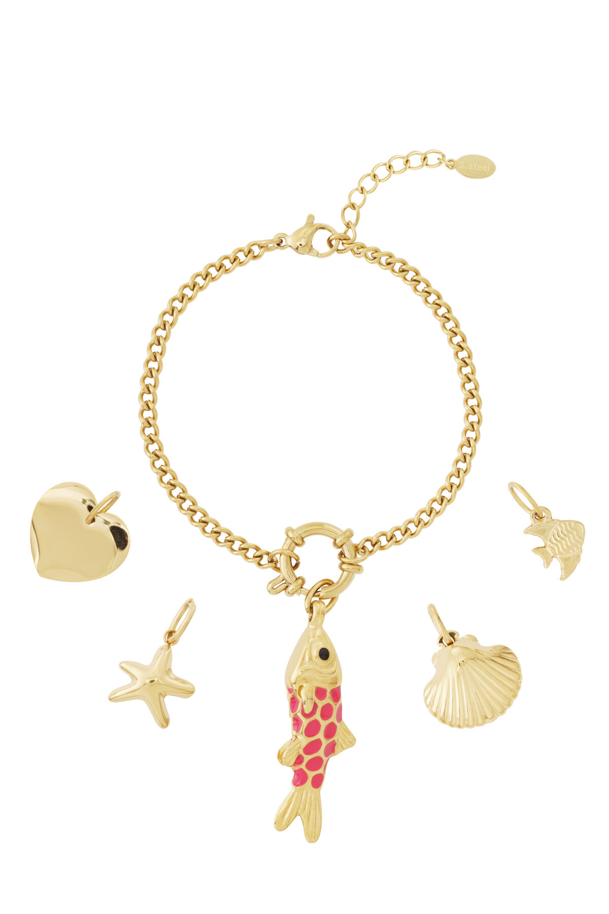 Pulsera DIY de pez 