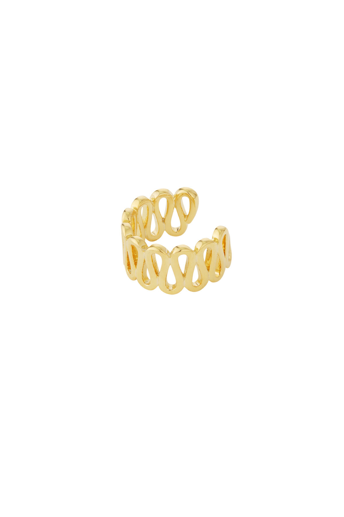 Boucle d'oreille tourbillonnante h5 