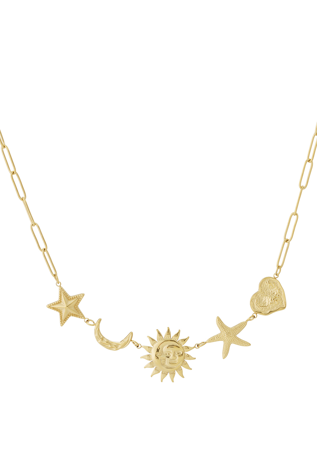 Sun Moon Star Necklace 2