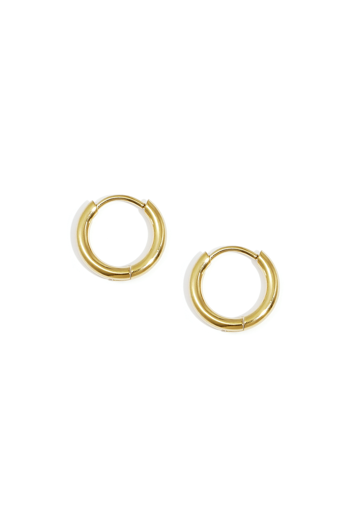 Oorbellen Little Hoops 1,2Cm Stainless Steel