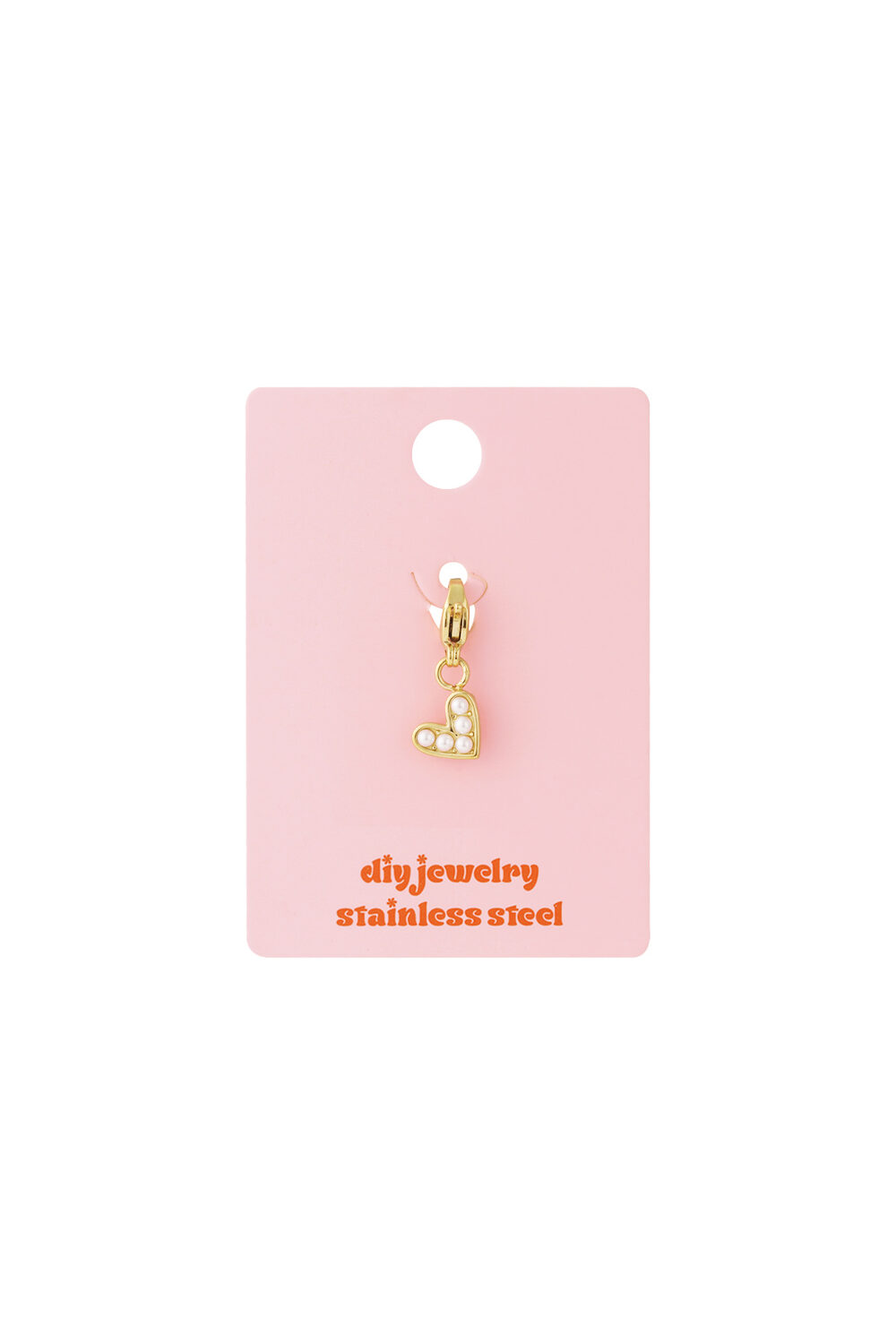 Stainless Steel Jewelry Charms Heart Casual Daily h5Picture4