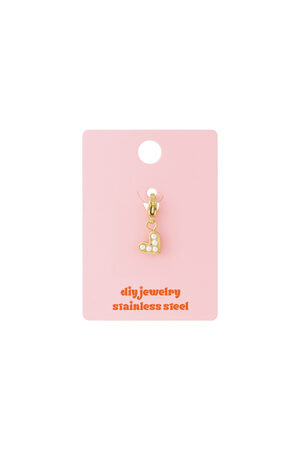 Stainless Steel Jewelry Charms Heart Casual Daily h5 Picture4