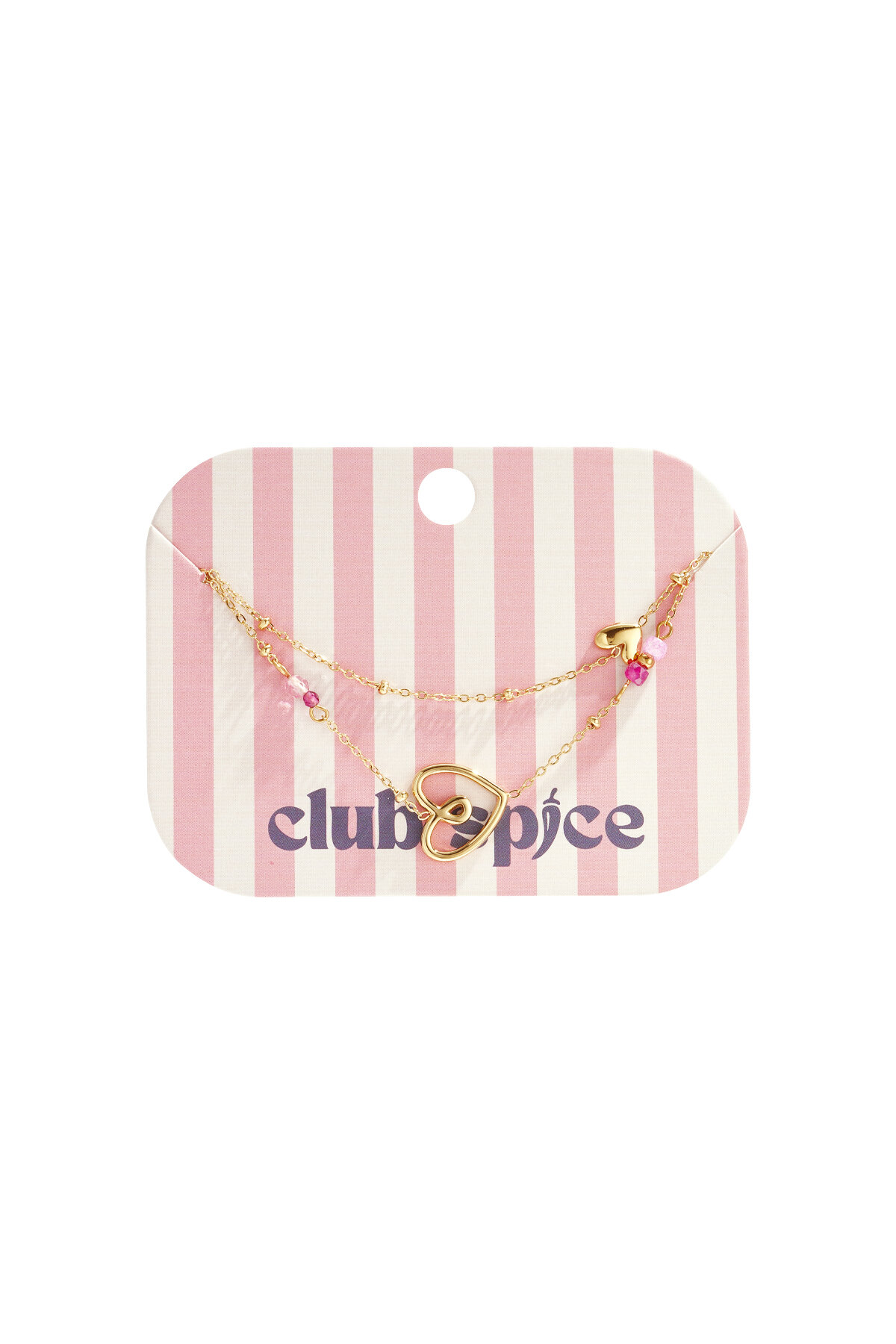 Pulsera con corazón divertido, cuentas y perla. h5Imagen3