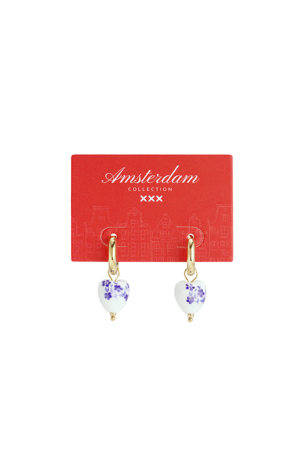 Ceramics Drop Earrings Flower Casual Daily Simple Series Women's jewelry Picture3