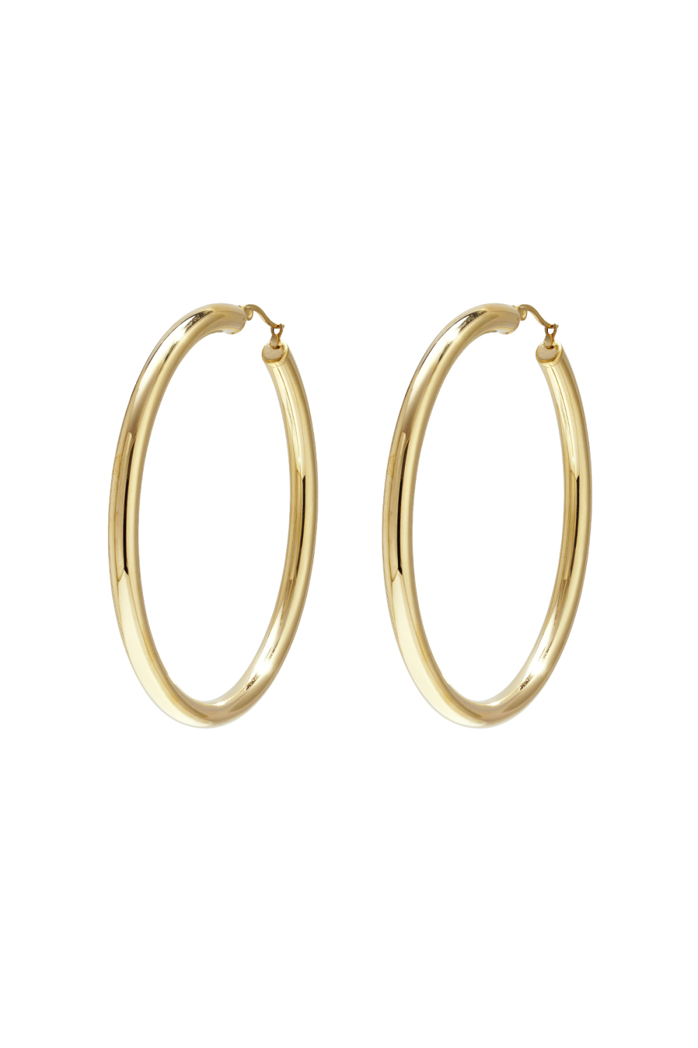 Stainless Steel Hoop Earrings Casual Daily Simple Series Women's Jewelry 