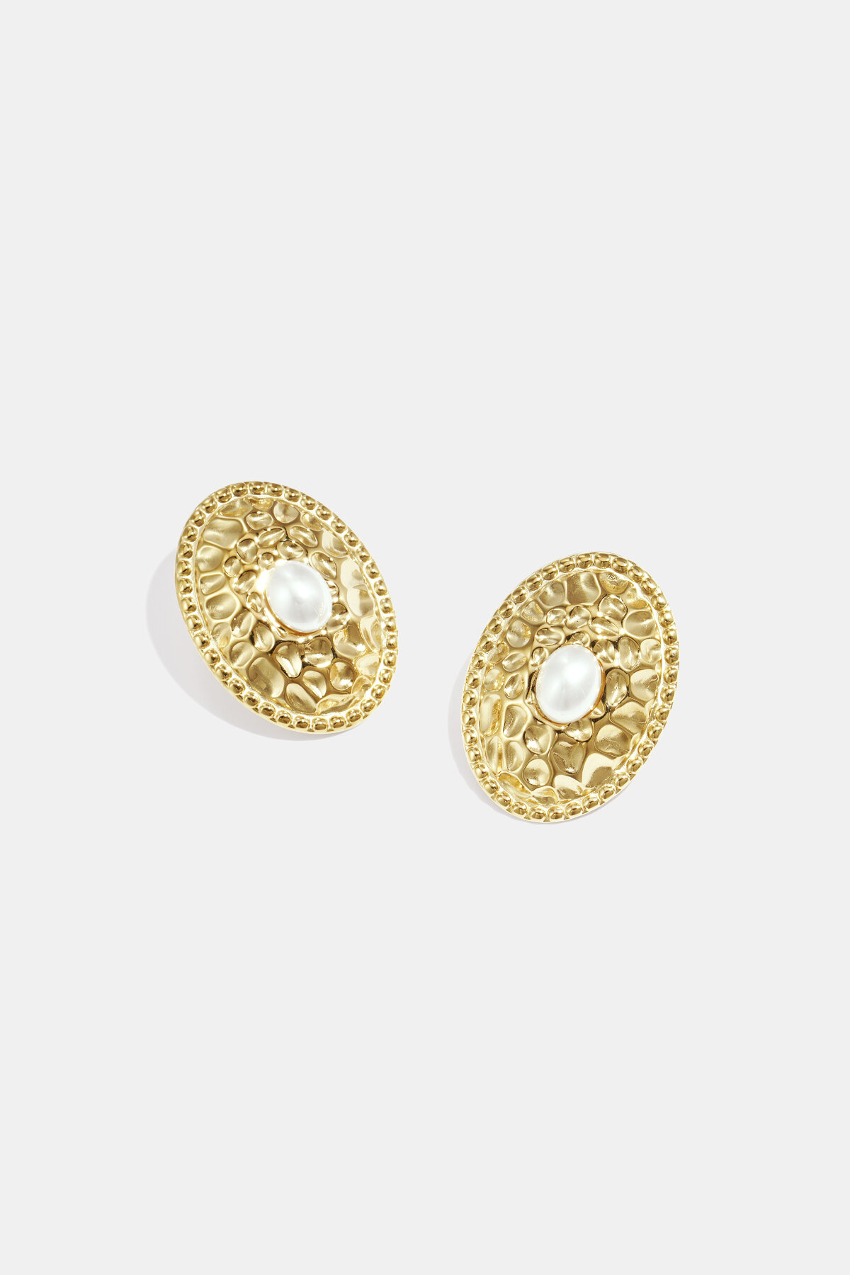 Pendientes de acero inoxidable con diseño de martillo, serie informal, diaria y sencilla, joyería para mujer. h5