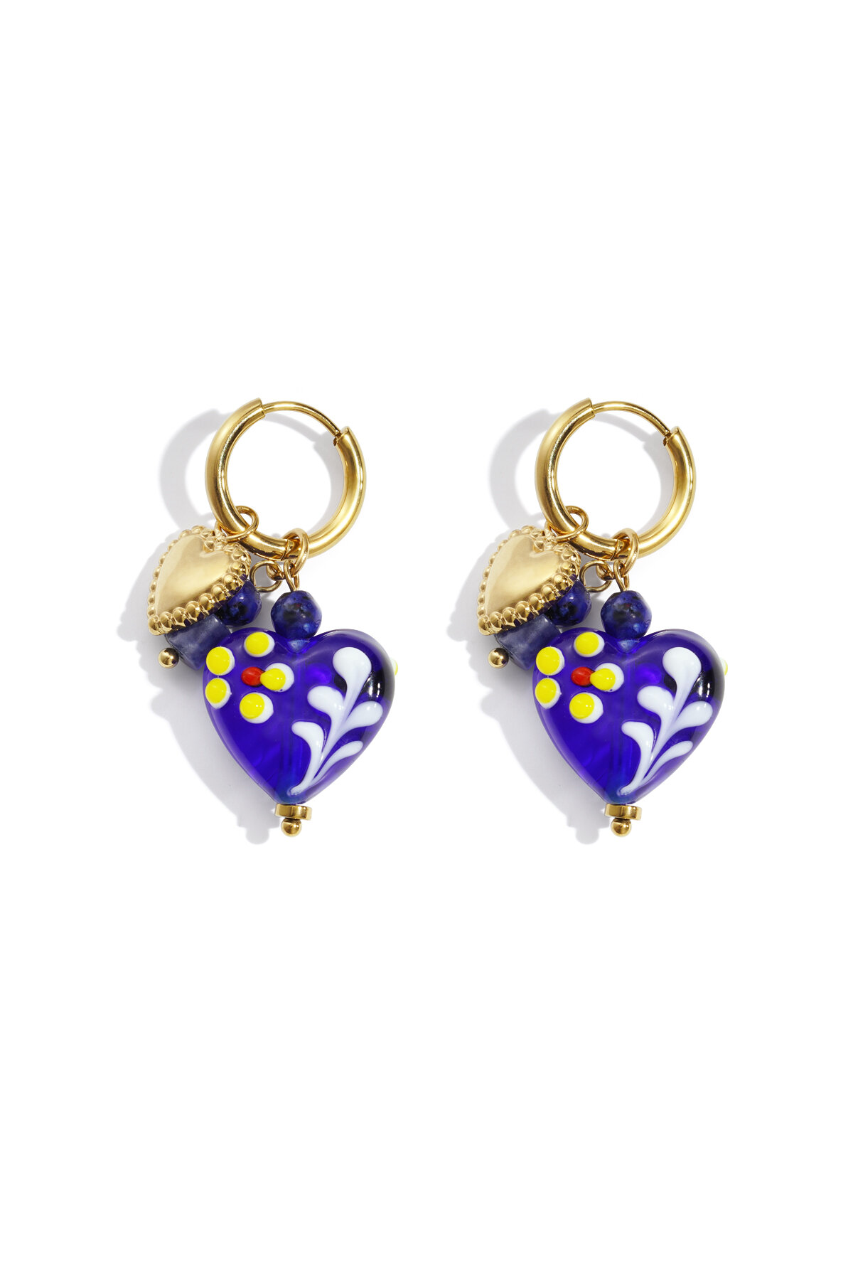 Stainless Steel Drop Earrings Heart Casual Daily Simple Series Women's jewelry h5 Picture6