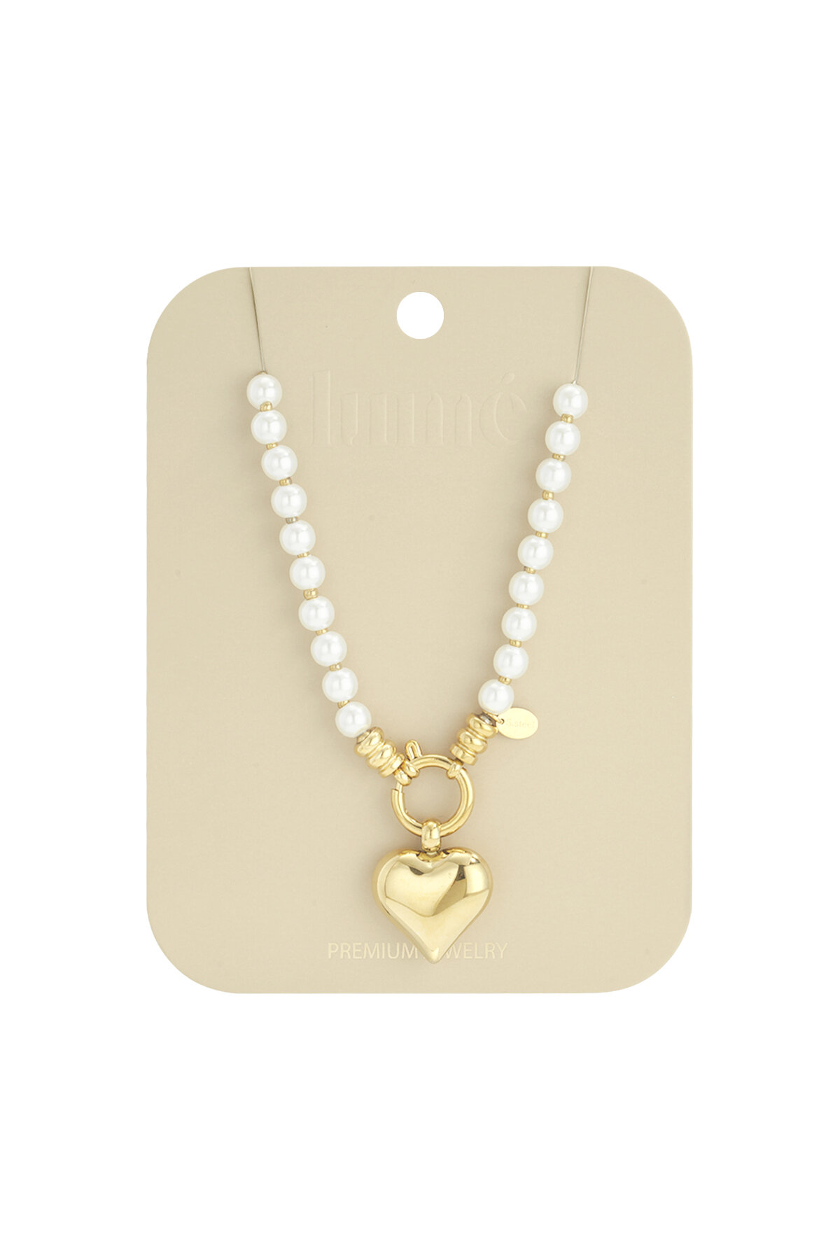 Beaded Necklaces Heart Beads Casual Daily Simple Series Women's jewelry Picture5